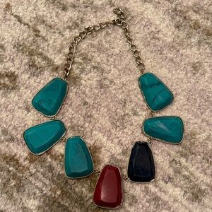 Elegant Multicolor Statement Necklace